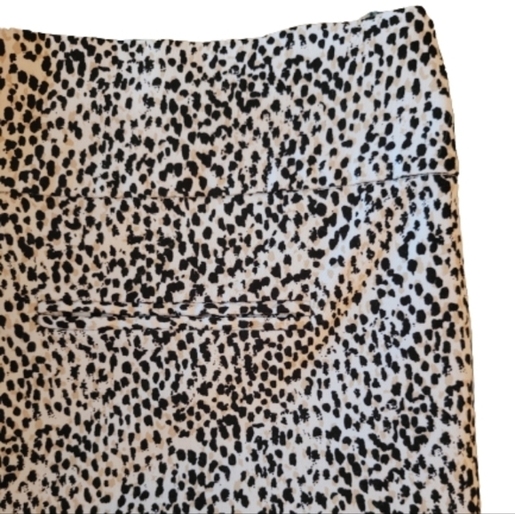 RENUAR Animal Print Ankle Pull On Pant, Size 14 - Picture 8 of 14